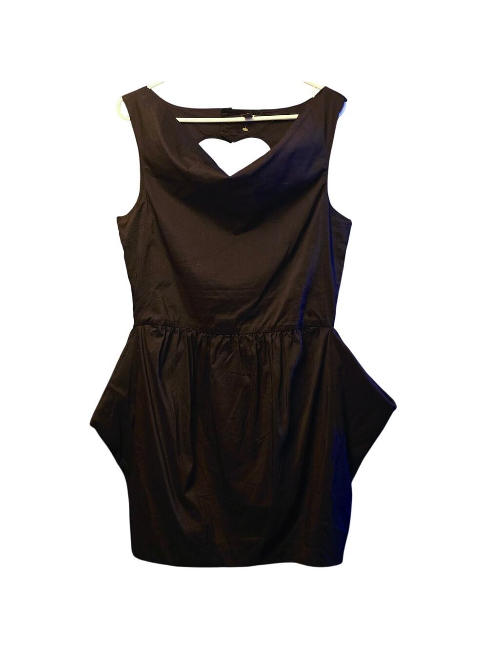Hellz Bellz black heart skirt dress NWT size large